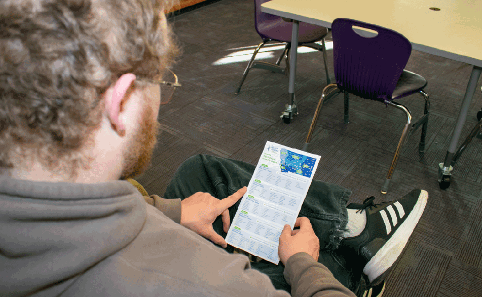 Montana homeless youth learning what financial resources are available for school