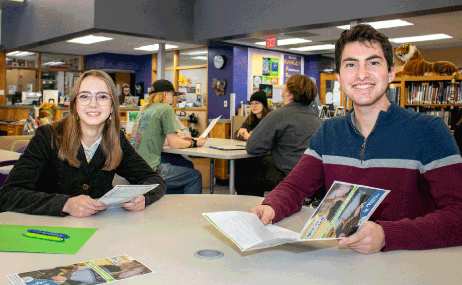 Montana high school students learning about dual enrollment opportunities